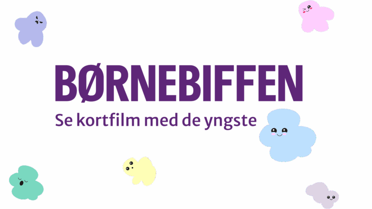 Børnebiffen logo med payoff, Se kortfilm med de yngste