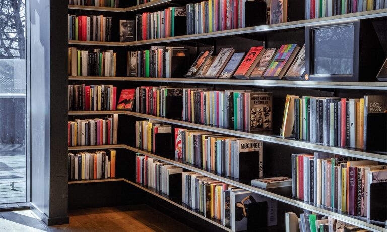 Bøger på biblioteket