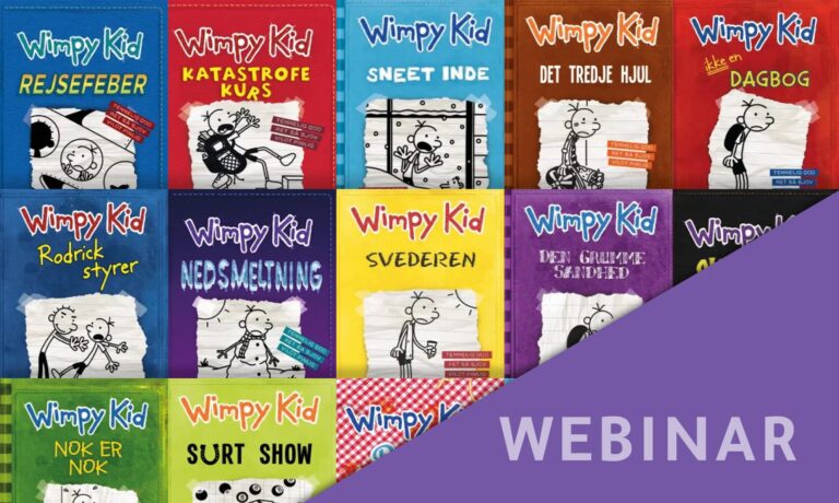 Forsider af en bogserie