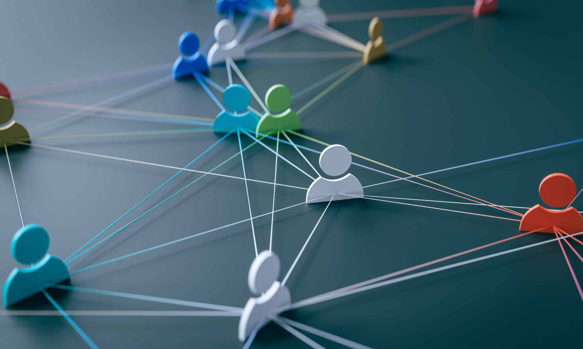 Illustration af netværk