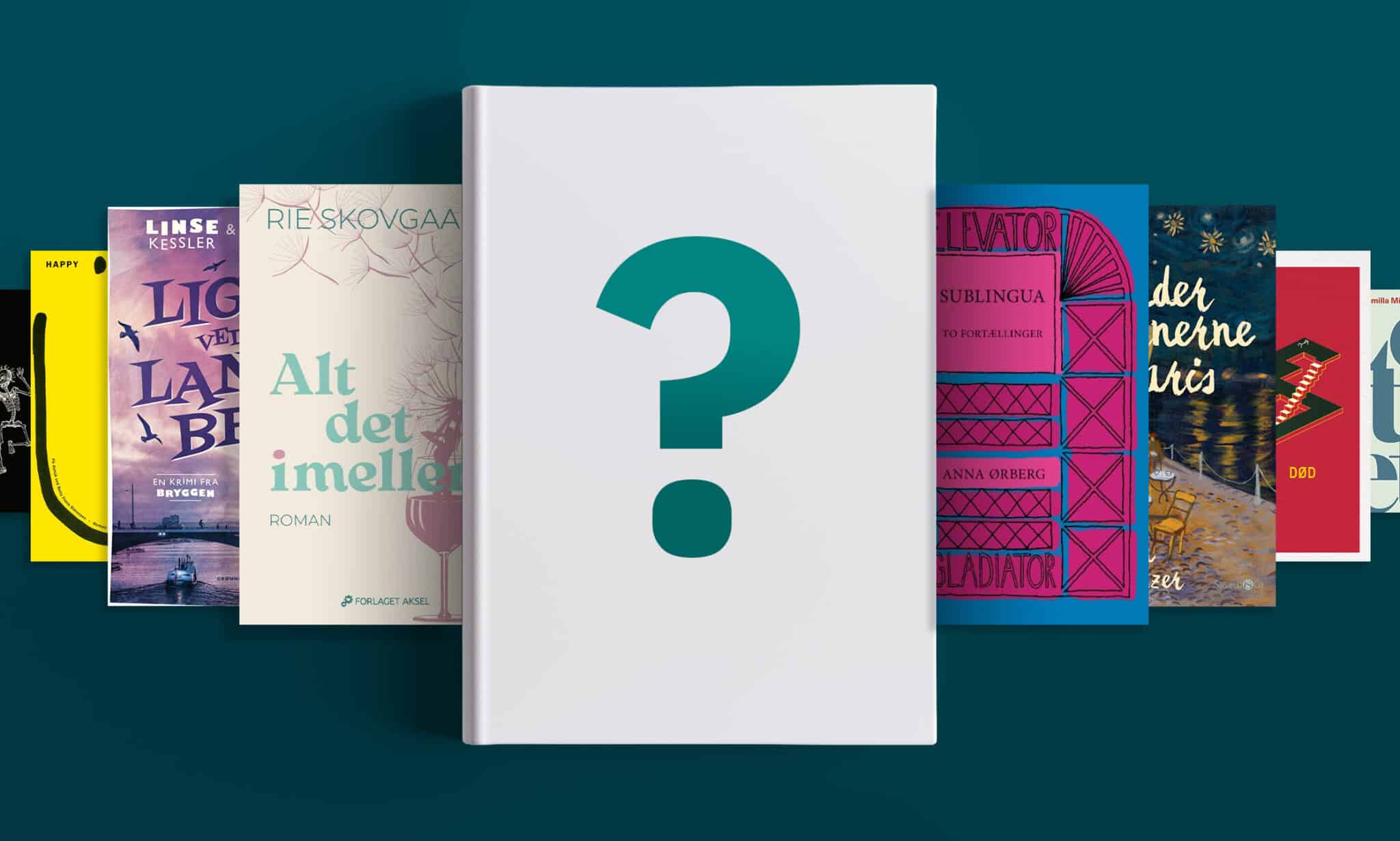 Bøger med en enkelt tom forside.